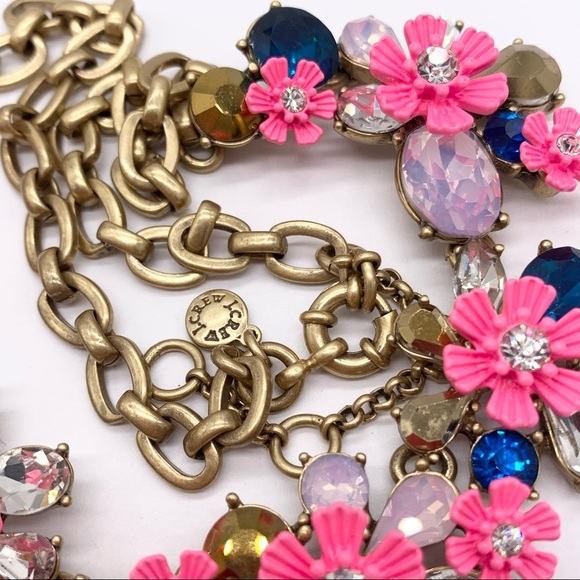J. Crew Posey Pink Floral Necklace - Picture 4 of 4